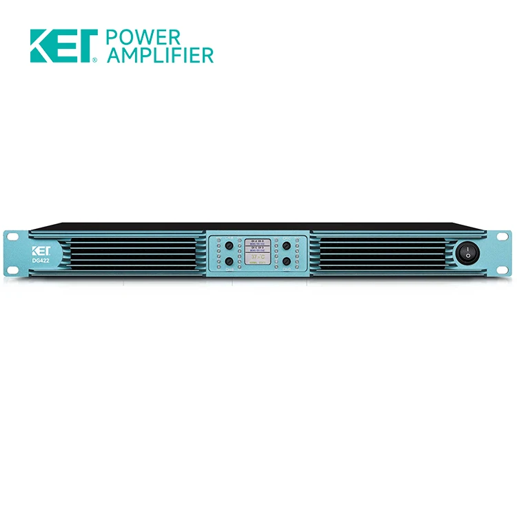 KET nitride power amplifier DG435 Digital power amp. four channel 3500 Watts amplifier for line array speaker amplifier