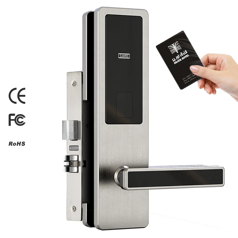 Hotel Smart Lock Electronic Key Card RFID Smart Management Software