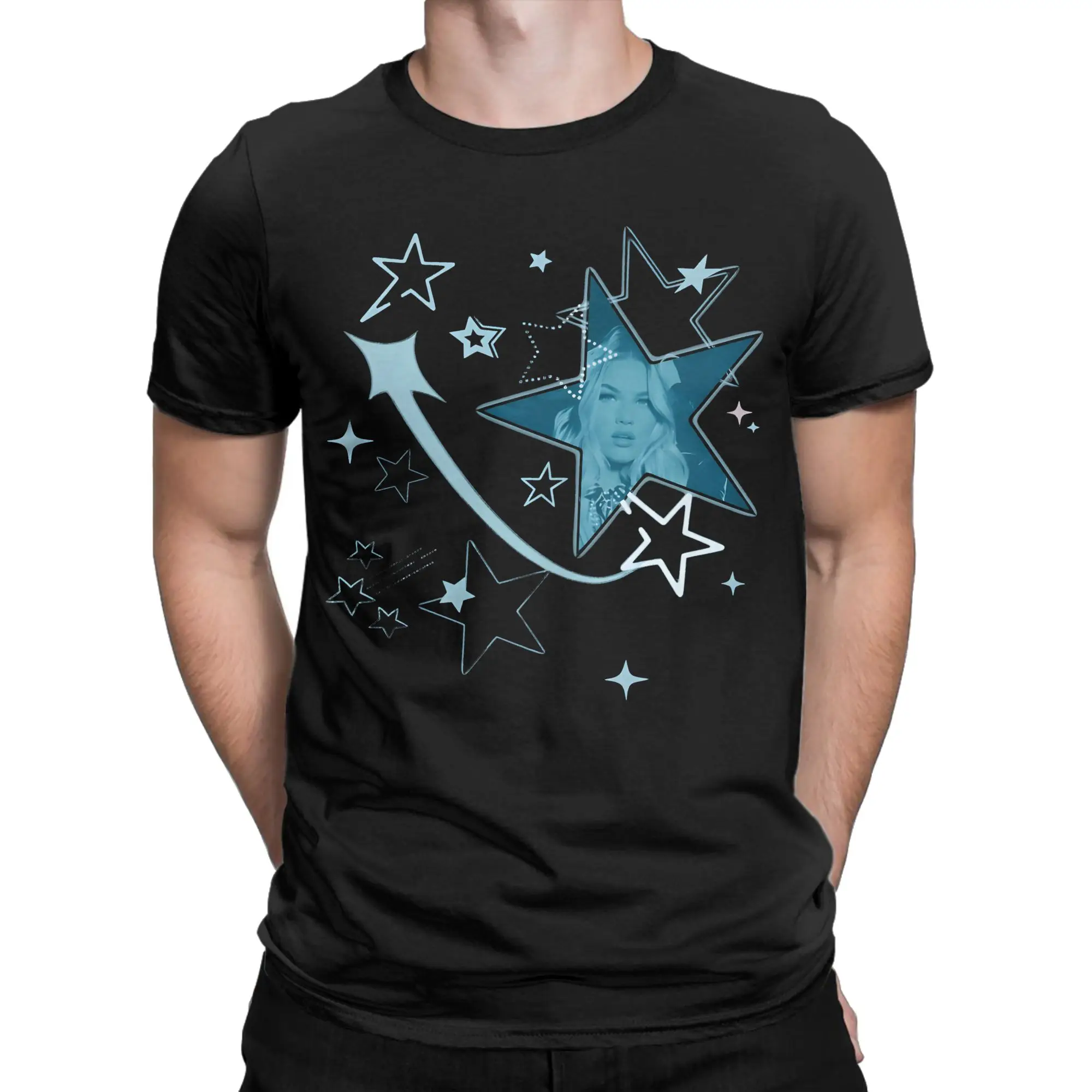 Freya Skye  Stars Align Tour Concert Cotton T Shirt For Men Summer  Classic T Shirts O Neck Harajuku Tees Plus Size Casual Tops
