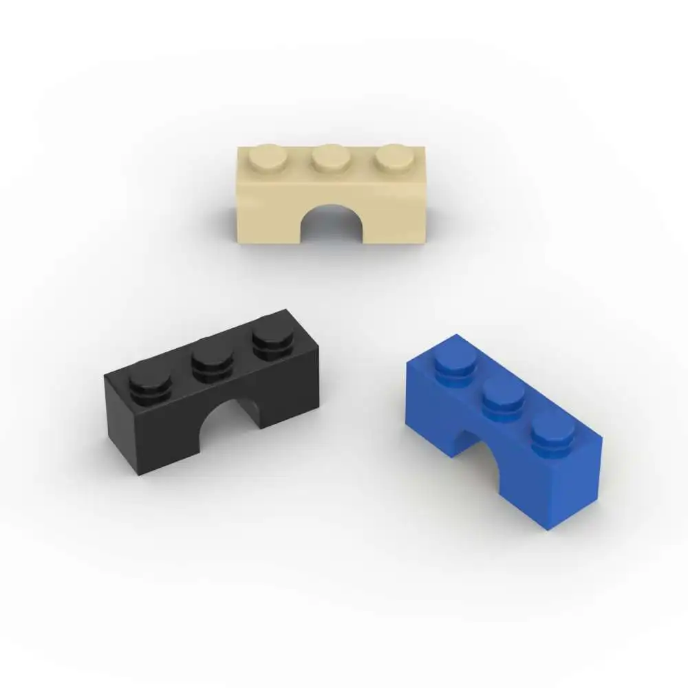 MOC 10PCS Arch 4490 1x3 Building Blocks Kit Bridge Connection Bricks Particle Educational DIY Toy Children Birthday Kid Gifts
