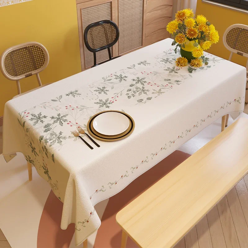 Nordic Home Rectangular Tablecloths for Table Party Decoration Bohemian Waterproof Anti-stain Nappe De Table Table Cover Tapete