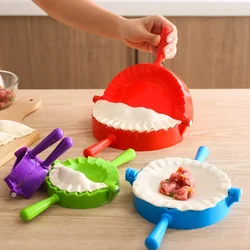 Dumplings Kitchen Accessories Clip Set Pastry Molds Mold Household Kitchens Useful Plastic Make Maker Dumpling Items Use Things