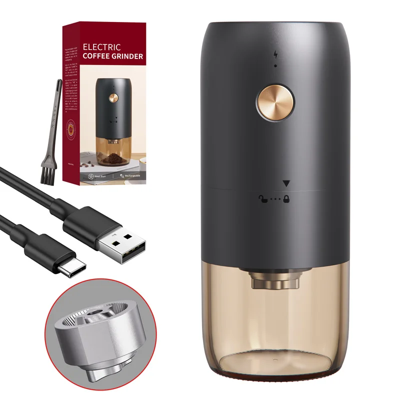 Promotional High Precision Stainless Steel Wireless Portable Electric Coffee Grinders