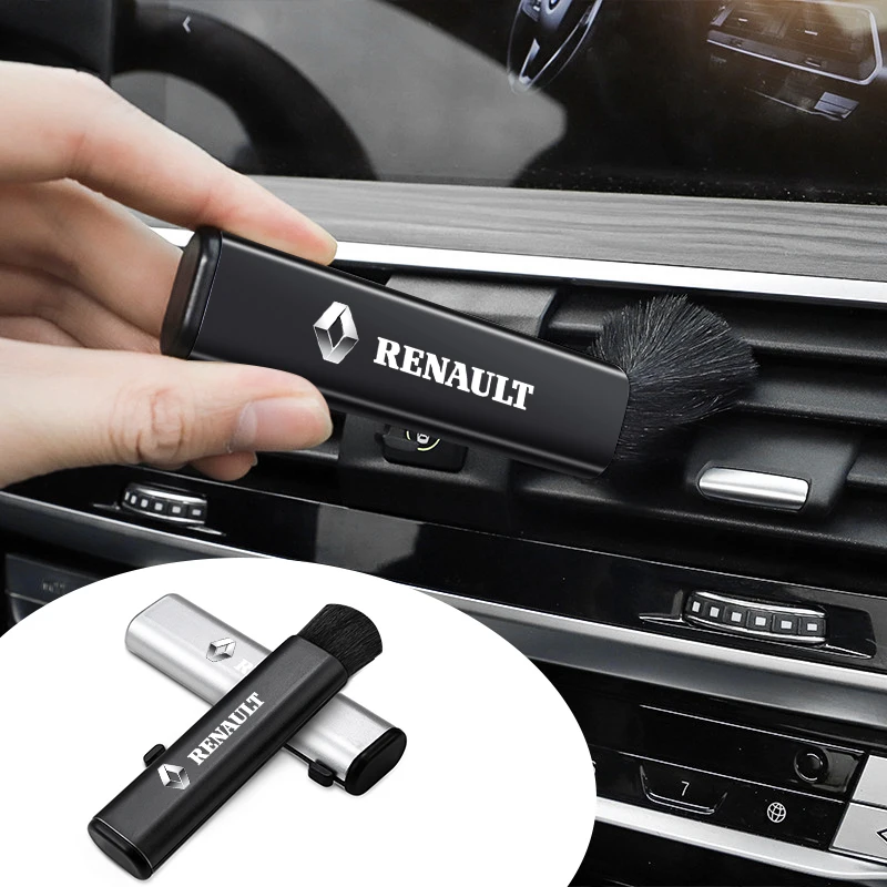 Retractable Cleaning Brush Dashboard Air Conditioner Detail Brushes For Renault Koleos Captur Kadjar Megane Clio Scenic Arkana