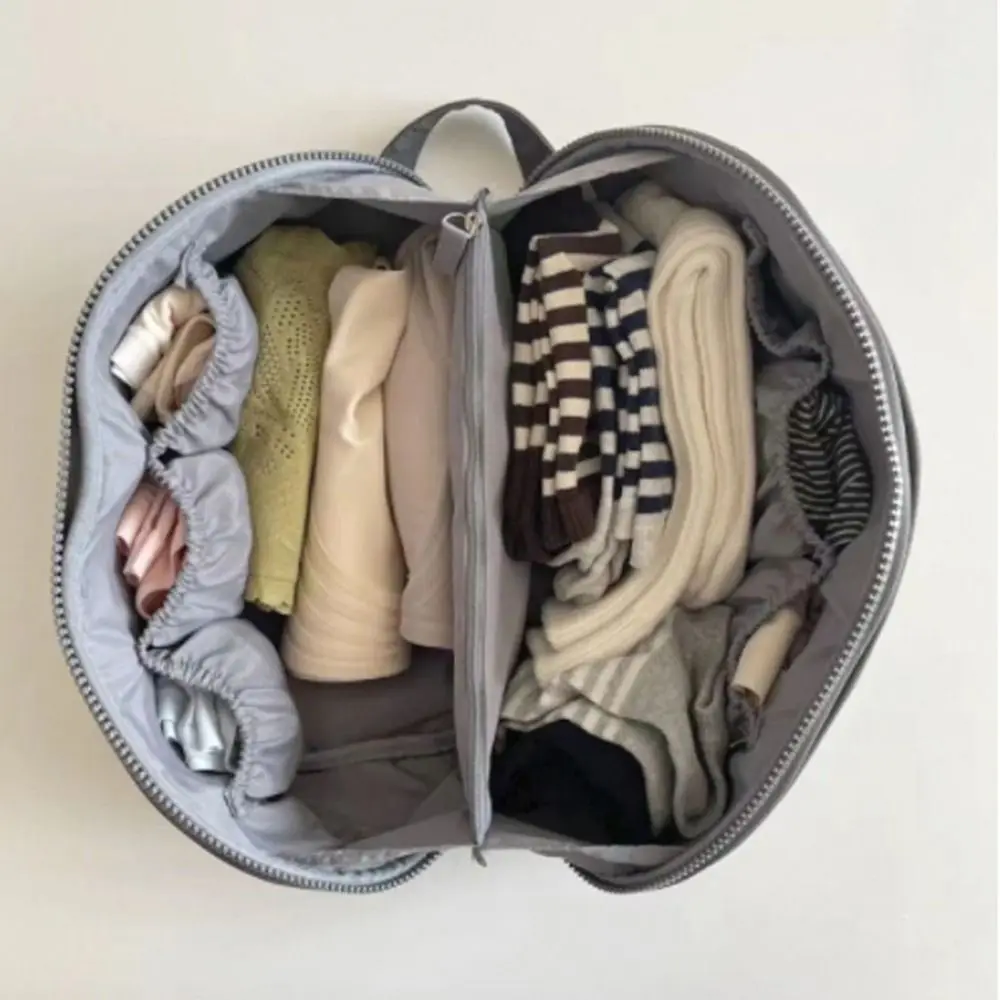 Portable Bra Travel Divider Organizer Pouch Underwear Storage Bag Clothes Washing Bag