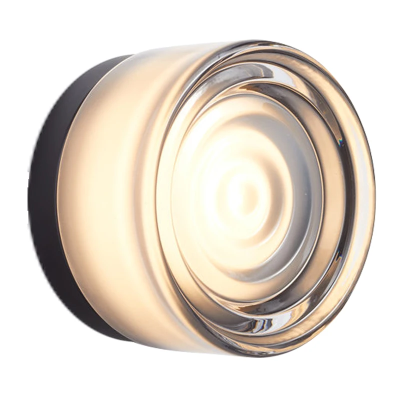 

Modern minimalist glass wall lamp Nordic designer aisle bedroom bedside lamp ambient decoration bathroom mirror headlamp