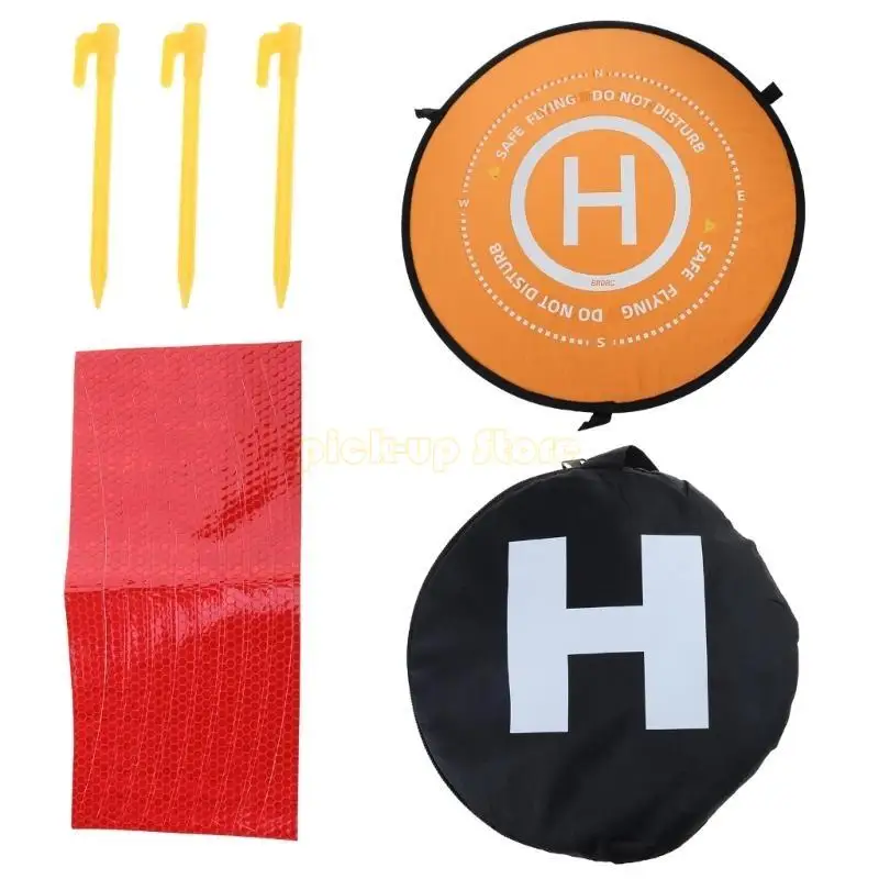 

Q5WA 55CM/75CM Foldable UAV Landing Pad Waterproof Helipad for Outdoor Safety Flight
