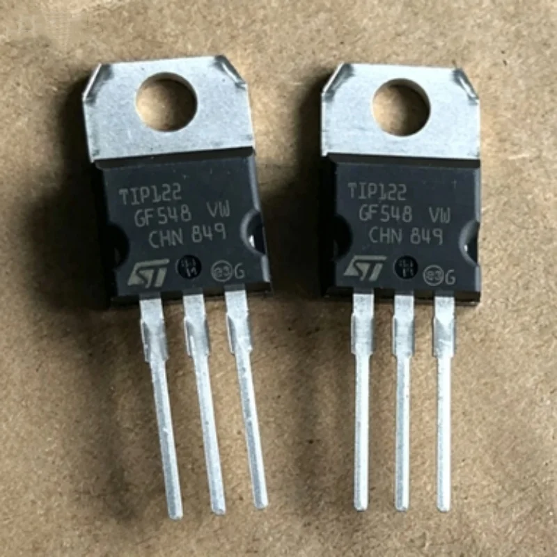 10PCS/TIP122 TO-220 Original Genuine Goods in Stock