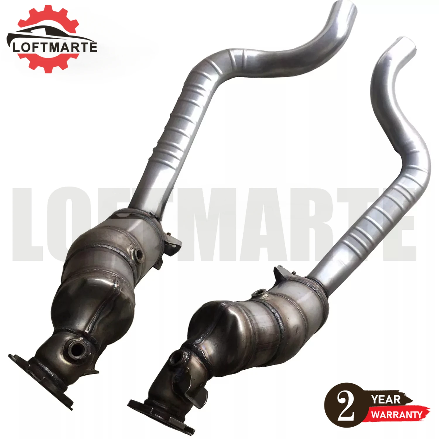 970113349MX 97011334962 Front Catalytic Converter for 2016 Porsche Panamera S 3.0L V6 Exhaust Pipe  97011335062 97011335064