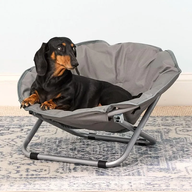 

Hammock Washable Indoor or Outdoor Oem Elevated Dog Chair Cot Raised Outdoor Travel Raised Classy Folding Pet Bed Cot
