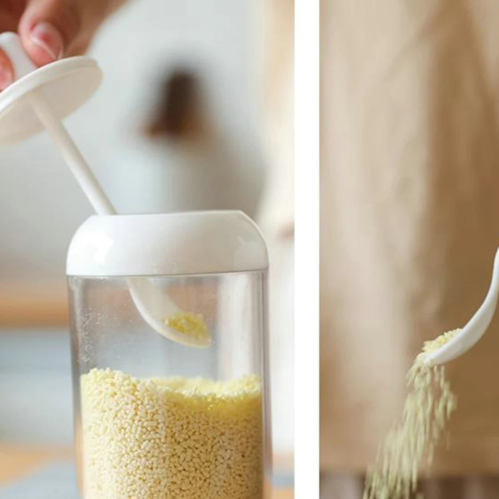 

Spice Jars with Labels Spices Monosodium Glutamate Food Storage Containers Lids