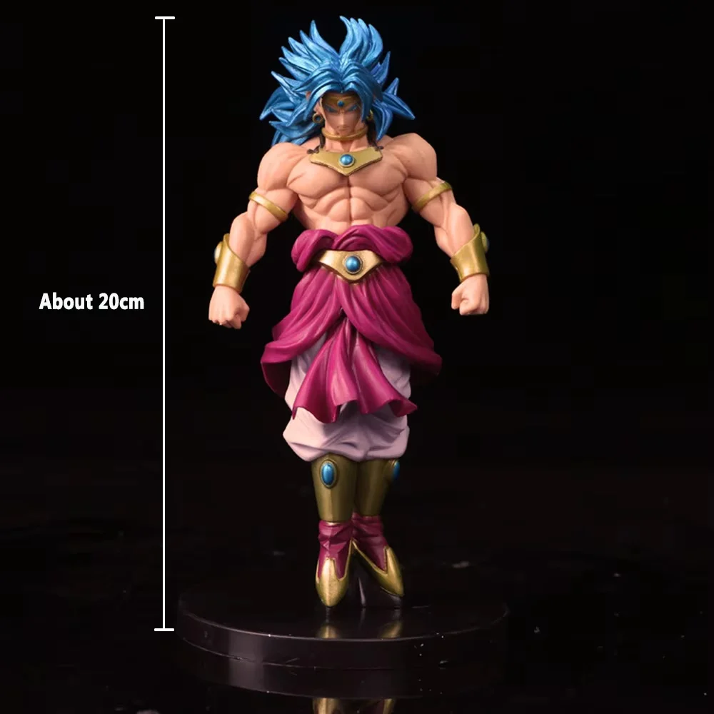 20cm Dragon Ball Anime Figure Broli Super Figma Toys DBZ Super Action Figurine PVC Collection Model Toys For Kids Gifts image 2