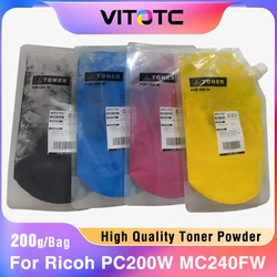 200g/PC P C200w Toner Powder For Ricoh MC240 MC240FW PC200W MFP Laser Printer