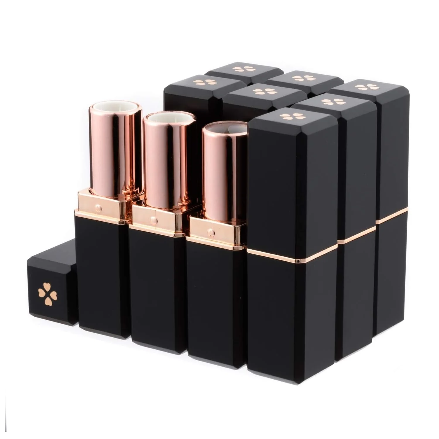 

10pcs Empty Lipstick Tube DIY Cosmetic Lipstick 12.1MM Empty Tubes Self Made Lipstick Containers Tubes Lip Balm Container