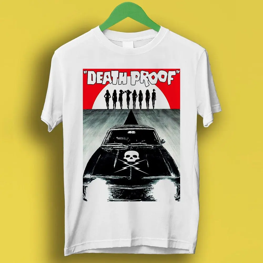 Death Proof Stuntman Mike Tarantino Rodriguez Planet Terror Grindhouse Exploitation Russ Meyer Design T Shirt Cult Movie P3215