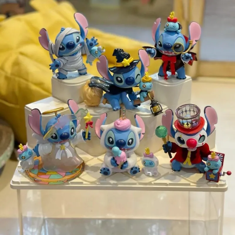 2026 Cute Stitch Action Figure Model Toys Weird Diary Series 2.0 Blind Box Mystery Box Collection Desktop Ornament New Year Gift