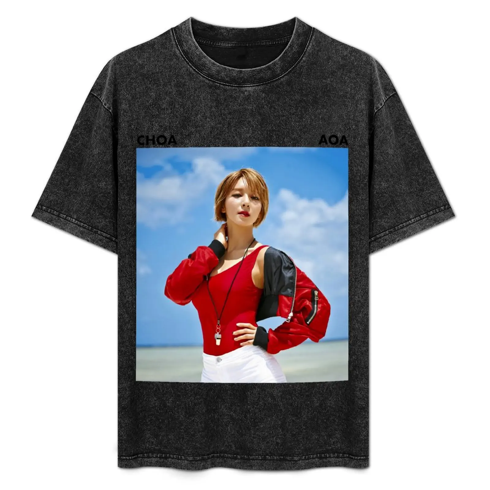 

AOA - Choa T-Shirt tops boys animal print new gifts and t-shirts funny t shirts men
