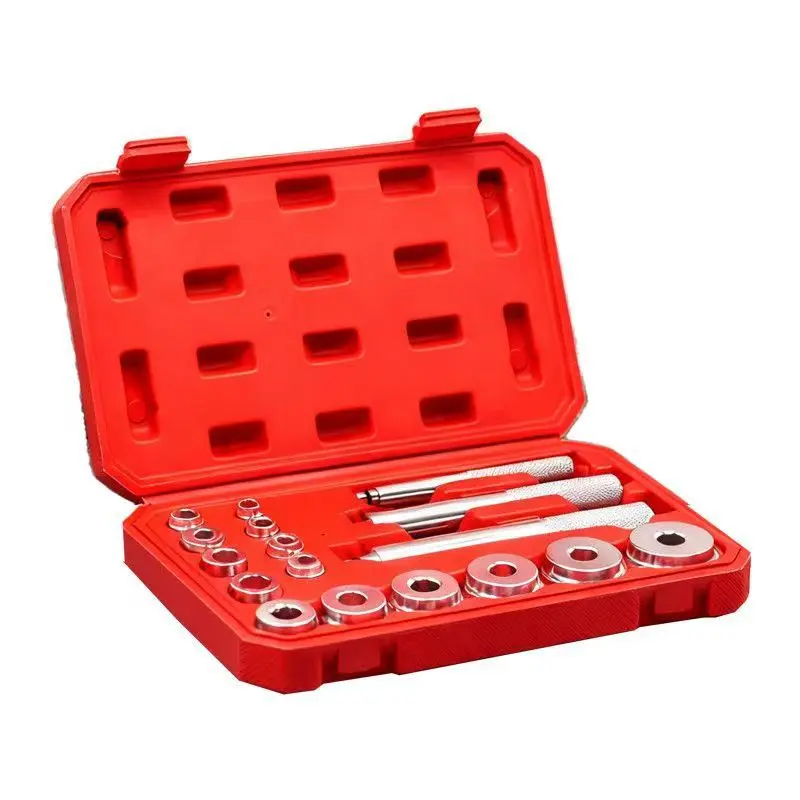 

17 Pcs/set Small Aluminum Alloy Installation Tools Small Bearing Installation Extractor Seal Drive Bushing Drive Kit