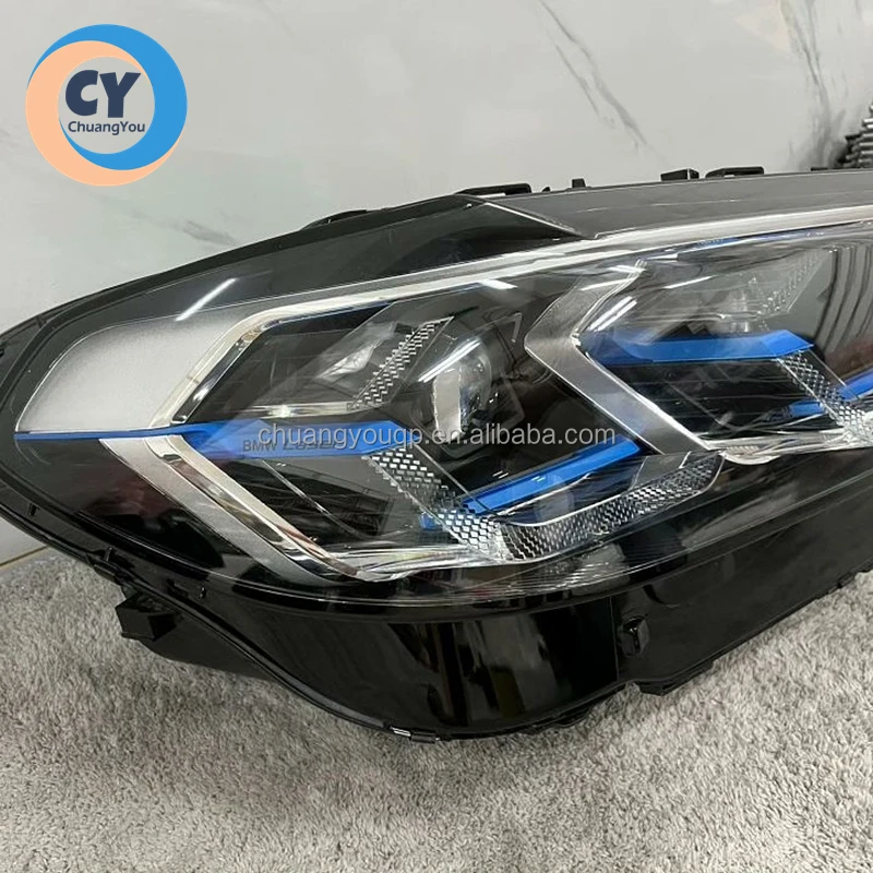 

For BMW' X3 X4 G02 Laser' Headlight Lens 2018 2019 2020 2021 Original Headlamp LED Tall Lamp Left Right BMW' IX3 G08 Car Light