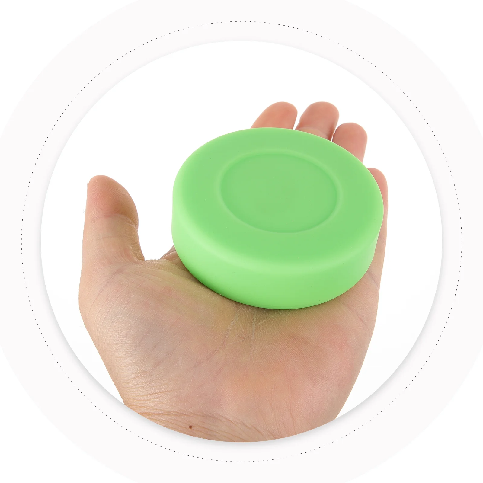 4 قطعة PVC هوكي الجليد عفريت التدريب المنافسة المهنية صلابة مسطحة سطح أملس عفريت لممارسة تمرير الرماية #5