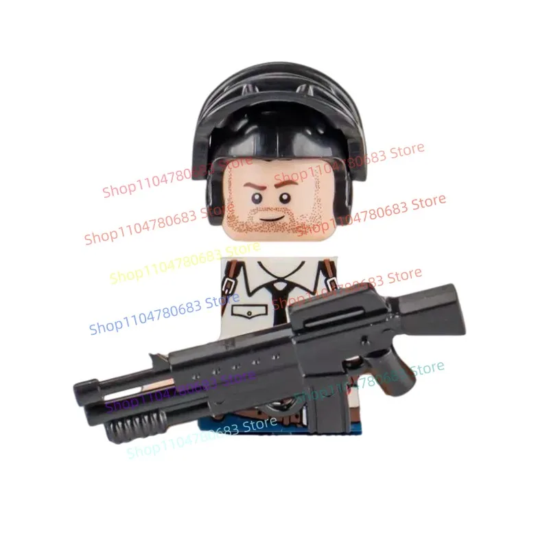 MOC اللبنات العسكرية البسيطة الشكل التجمع نموذج عرض أنيمي لعبة لعبة هدية الزخرفية تحصيل #2