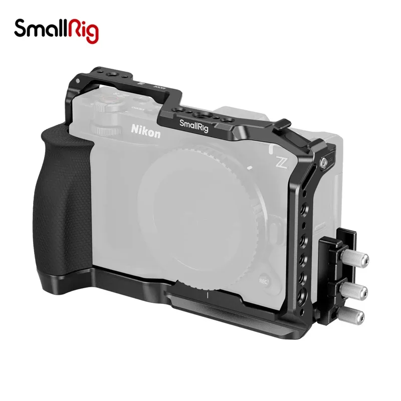 مجموعة قفص الكاميرا الأساسية SmallRig لإطار حماية كاميرات Nikon ZR مجموعة قفص متقدمة مع مقابض علوية وجانبية