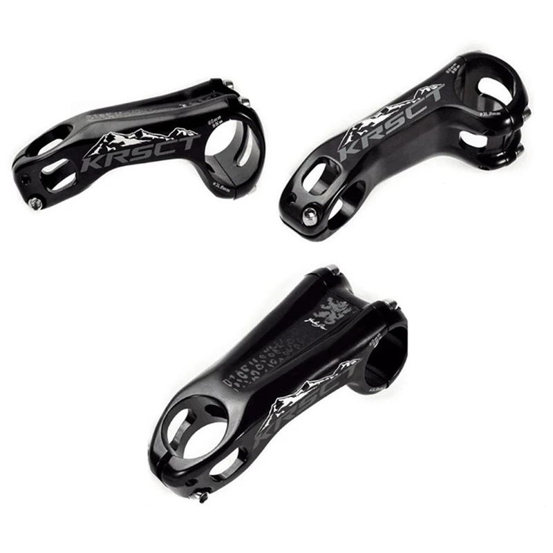 KRSEC 1 Pcs MTB Stem Bicycle Stems Part 90MM Aluminum Alloy Mountain BMX Fixie Gear Cycling