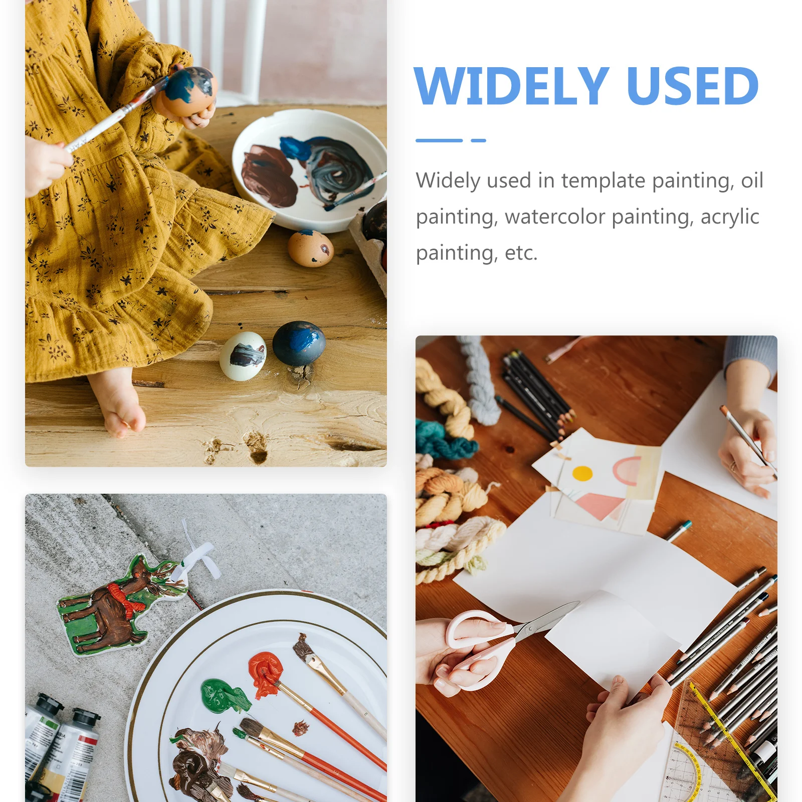 12 ชิ้นแปรงฟองน้ำลูกกลิ้งสำหรับเด็กวาดภาพ DIY กิจกรรมงานฝีมือศิลปะการศึกษาเครื่องมือสำหรับเด็กการพัฒนาความคิดสร้างสรรค์