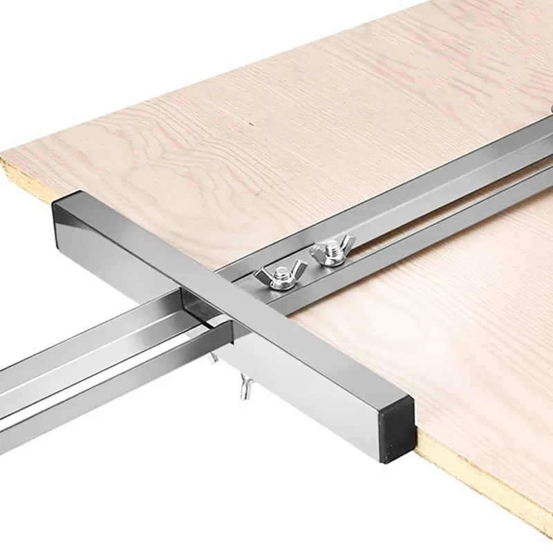 Outil de planche à découper professionnel, guide de réglage rapide, coupe-bordure, ouvre-trou, travail de calcul, routeur circulaire, rainure de fraisage