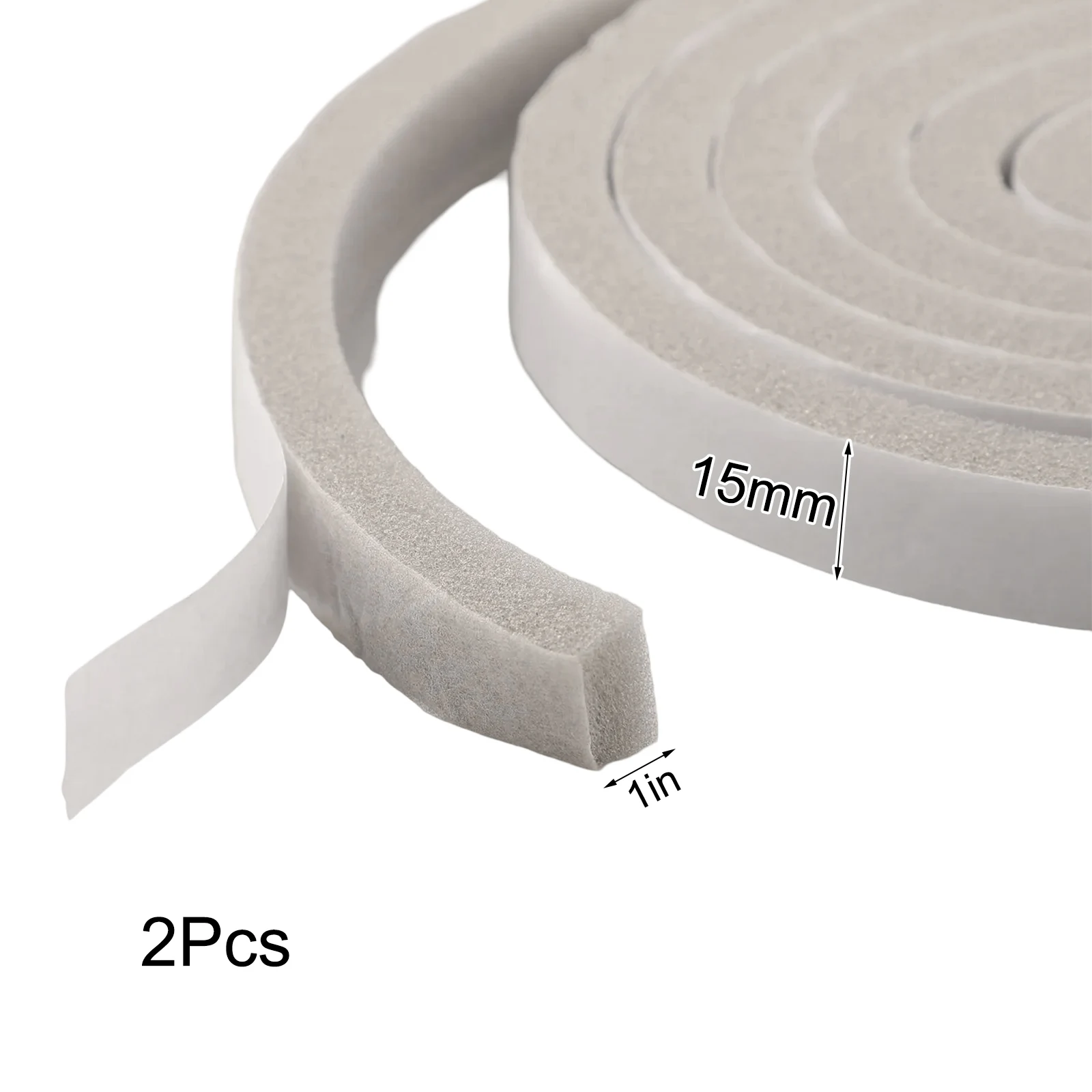 Draft Blocker Dustproof Seal Strip Noise Control Home Improvement Gray Versatile Weatherstripping Solution Foam Gap Filler