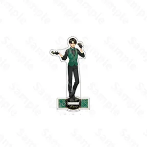 41styles Attack on Titan Poker Levi Pied en acrylique Ornements de bureau en acrylique Eren Figure Jouets de cosplay Anime Hange Plaques de support Erwin 12 meilleures cuisines maison en vente - No 11