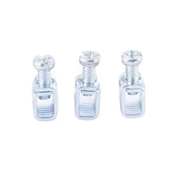 5PCS M4 Screw Terminal Binding Post Press frame screw  10.7 x 7.3 x 8.5 x 1.2 Bolt Connection Terminal DZ47 Circuit Break