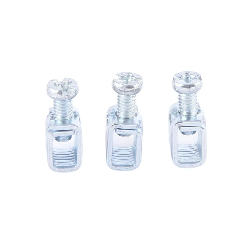 5PCS M4 Screw Terminal Binding Post Press Frame Screw 10.7 X 7.3 X 8.5 X 1.2 Bolt Connection Terminal