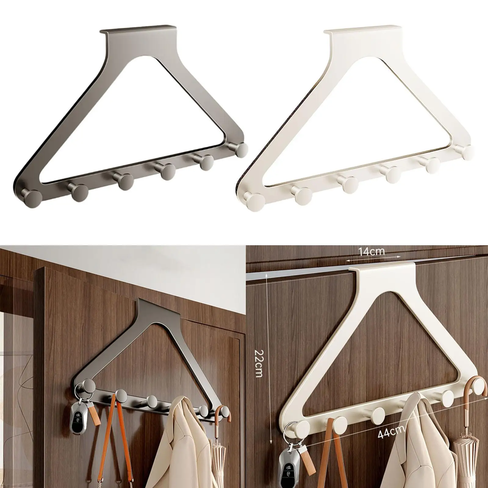 

Крючок над дверью, органайзер, стабильный домашний декор, многофункциональная компактная вешалка для полотенец для ванной комнаты, гостиной, кухни, офиса, полотенец