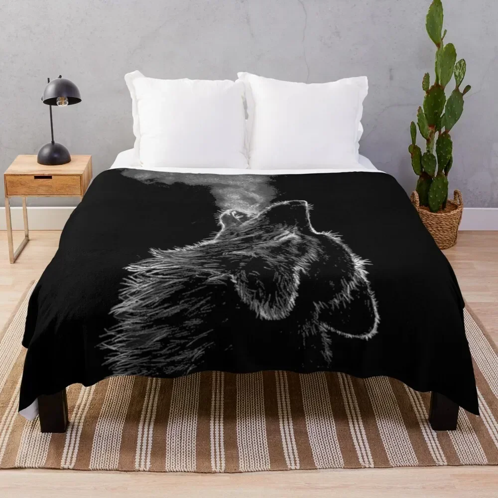 

Wolf Throw Blanket Luxury St Single Blankets For Sofas Luxury Thicken Blankets