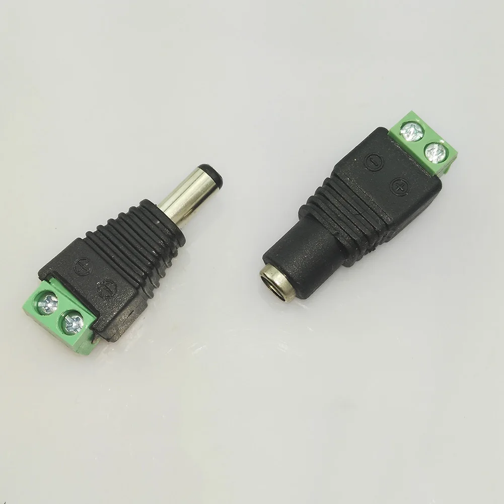 1 paar Coax Cat5 Zu Bnc DC Stecker + Buchse Stecker Adapter Coax BNC UTP Für CCTV Kamera video Balun Stecker C3