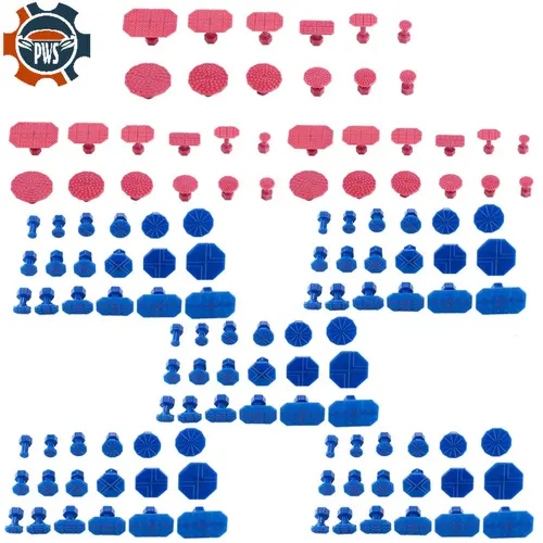 차체 덴트 제거 풀링 탭, 페인트 없는 덴트 수리 도구, 접착제 풀러 탭 세트, 60 개, 100 개, 120 개, 신제품 
