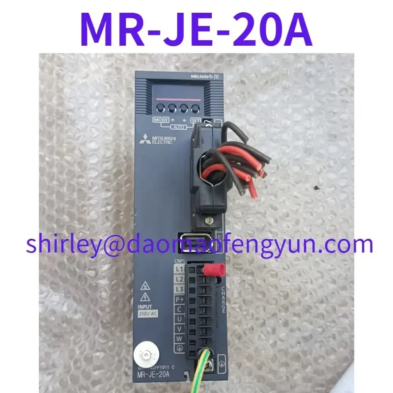

Used MR-JE-20AFunctional testing package is ready