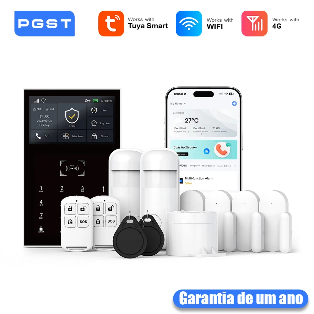pgst-24g-wifi-4g-sistema-di-allarme-domestico-tuya-protezione-di-sicurezza-allarme-sistema-di-sicurezza-kit-smart-life-automation-sensore-porta-di-movimento