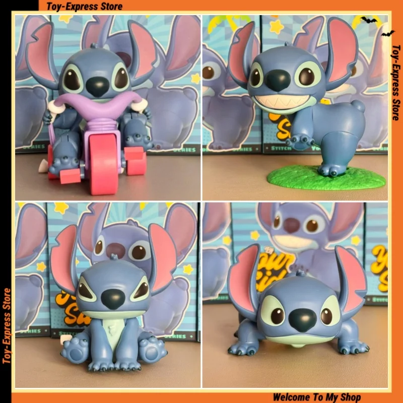 

52TOYS Blind Box Disney Stitch Wind Up Toys Blind Boxes By Your Side Series Mystery Box Lilo & Stitch Model Kids Toys For Girl