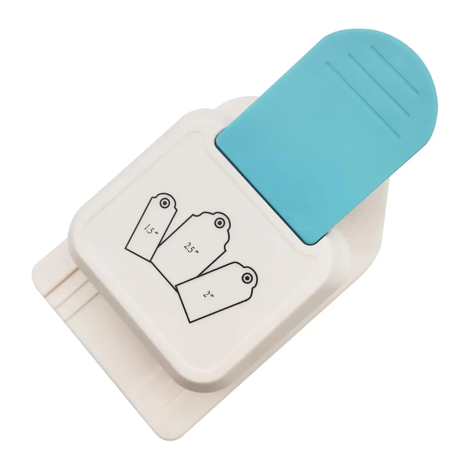 

3-in-1 craft label punch, 1.5/2/2.5-inch gift label punch, DIY punch for scrapbooking craft perfume