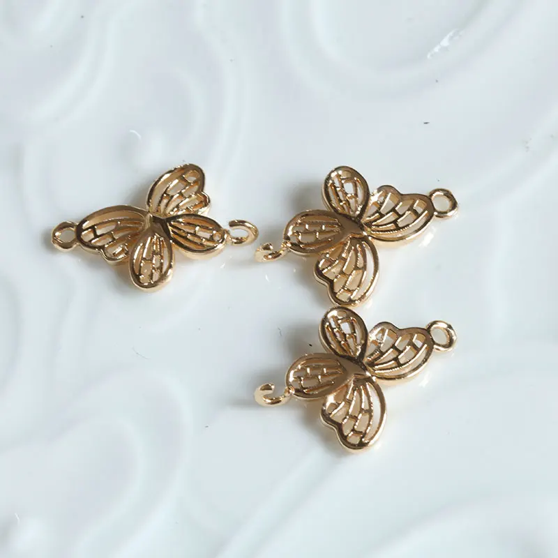 Copper Alloy Brass  Pendant Bracelet Nelace Hairpin Material Imitation Flower Wire Wedding Celebration Accories