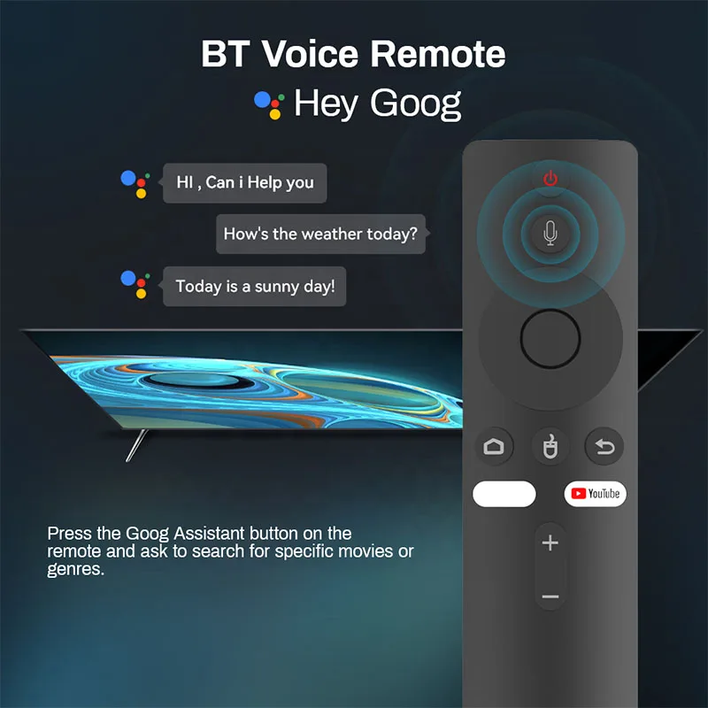 2024 U8 TV Stick Android 10.0 TV Box HDR H313 Wifi BT5 smart TV 2.4G 5G 4K HD smart TV BOX Voice Remote Set TOP Box