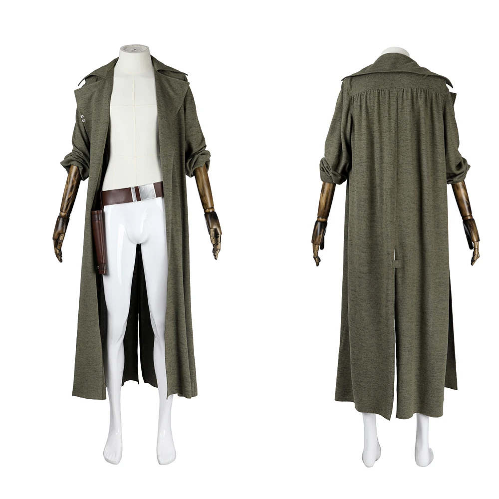 

Game SW Outlaws ND-5 Cosplay Costume Trench Coat Long Knitted Jacket Belt Outfit Halloween Comic Con Daily Dress Suit