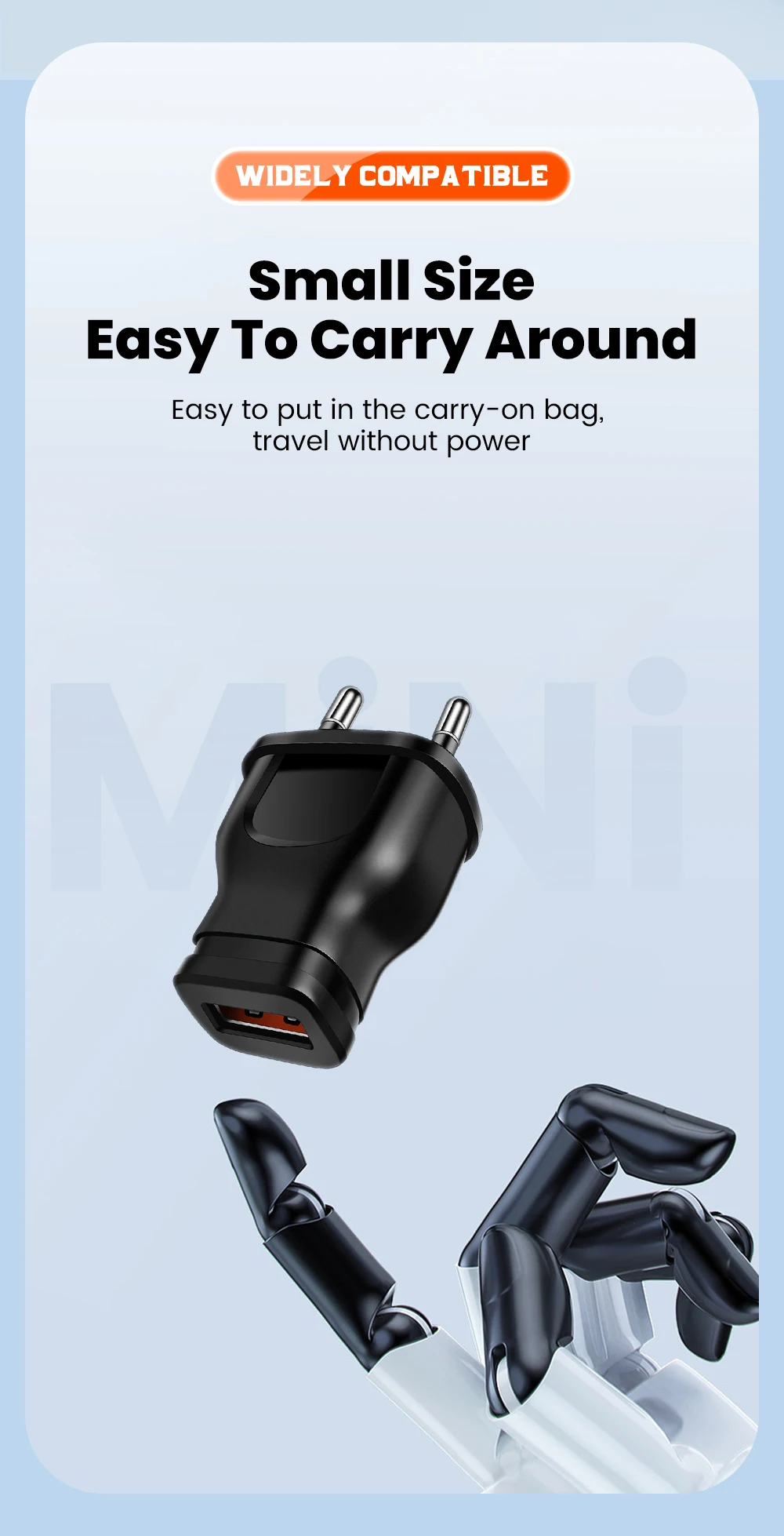 Mini Universal 5V1A EU US Plug USB Travel Charger For iPhone Samsung Xiaomi Redmi Google Huawei Wall Phone Charger Power Adapter