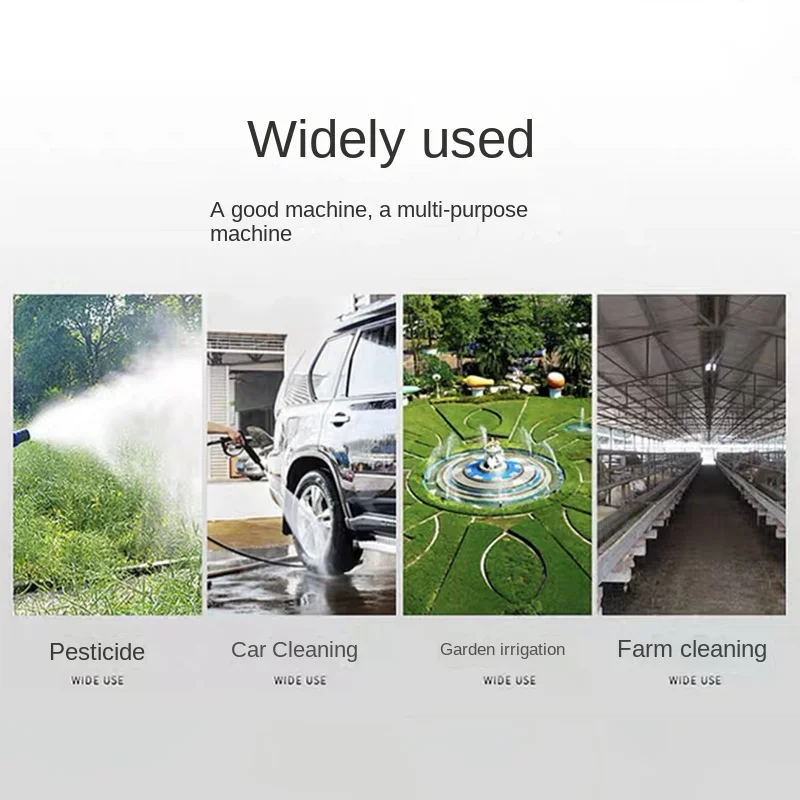 Remote Control Electric Sprayer High Pressure Punch Agricultural Pesticide Sprayer Sprayer Car Wash Irrigation 48V60V72V 220V