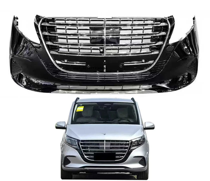 

Vito W447 Upgrade W448 Performance Parts New Style Front Bumper with Grille and Light Upgrade for V300 V260