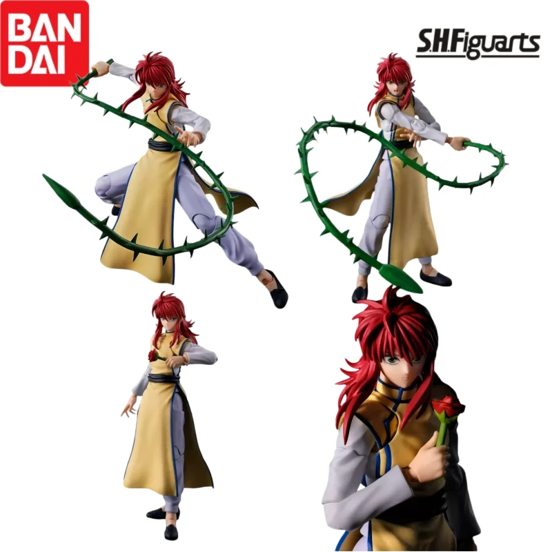 

In Stock Bandai Original S H Figuarts Kurama Kurama Action Figure Model Doll Brand New Boxed Anime Characters Toys Model Garage