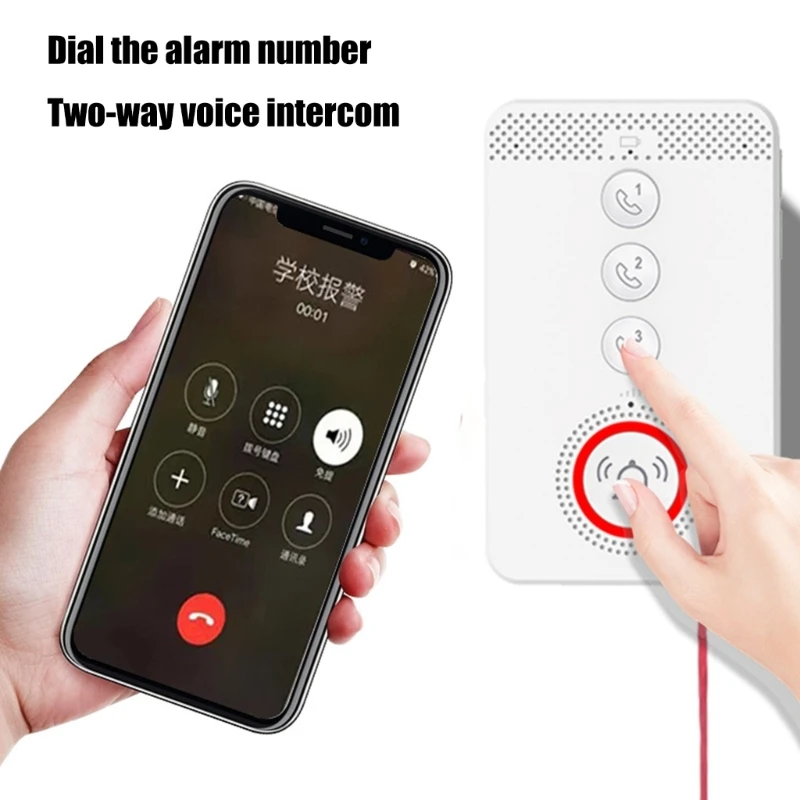 Caregiver Pager Wireless ระบบแจ้งเตือนชีวิตสำหรับเพจเจอร์ปุ่มโทรอาวุโส Dropship