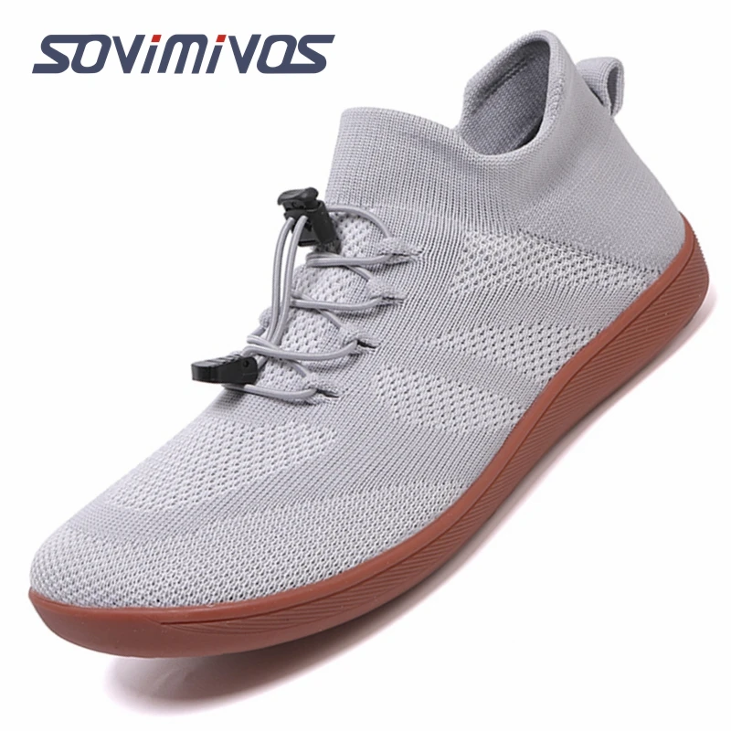 

Minimalist Barefoot Shoes Unisex Lightweight Breathable Zero Soles Wide Toe Men's Running Shoes Outdoor Casual Walking Shoes